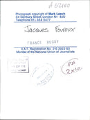 Jacques Fouroux - Vintage Photograph