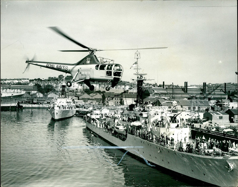 Ship: HMS Orwell - Vintage Photograph