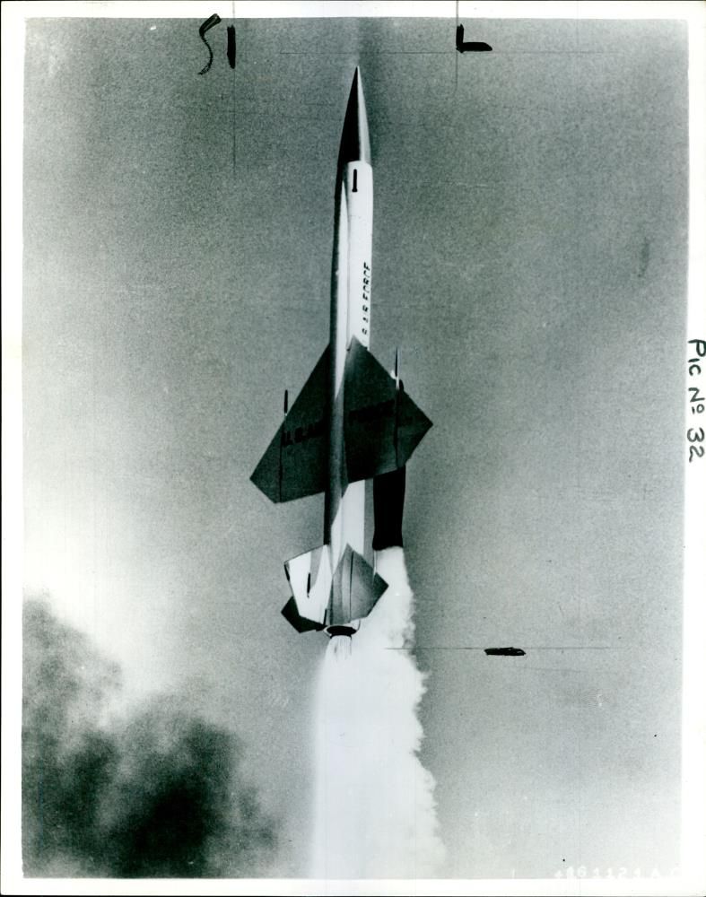 Guided Missile: Bomarc - Vintage Photograph