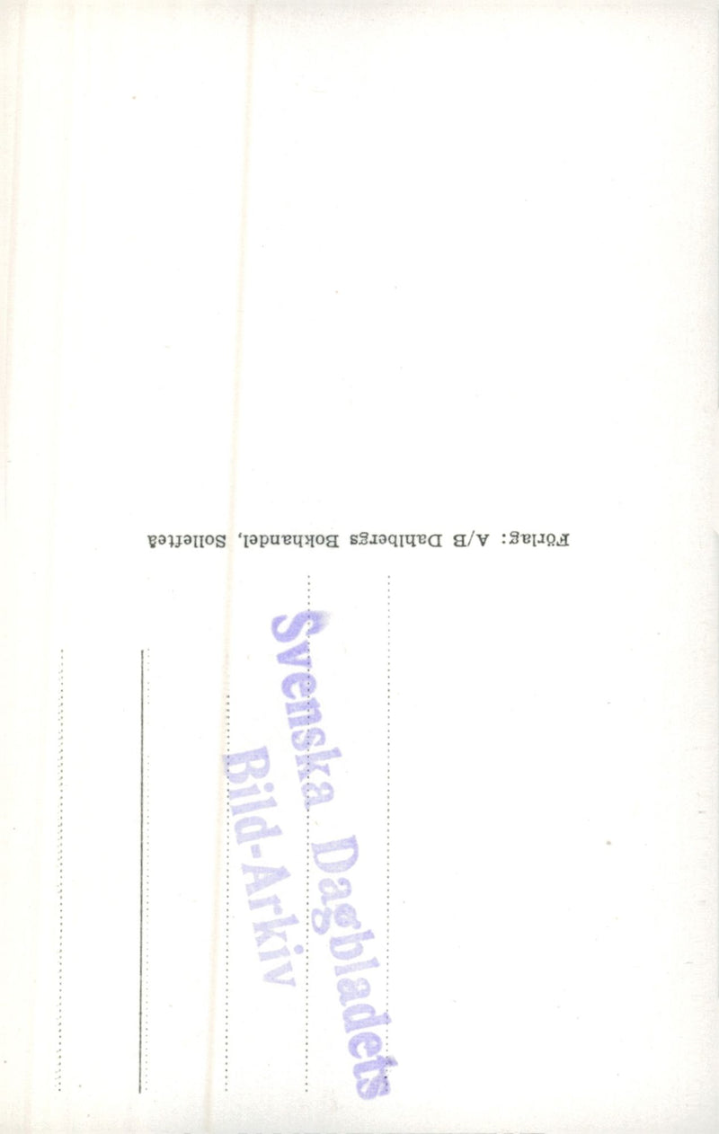 The square in SollefteÃ¥ - Vintage Photograph