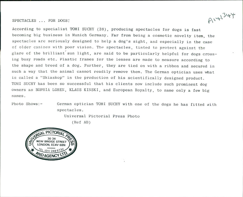 Tomi Suchy - Vintage Photograph