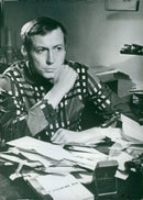 Yevgeny Yevtushenko, poet - Vintage Photograph