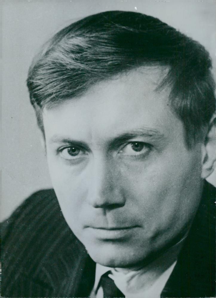 Yevgeny Yevtushenko, poet - Vintage Photograph