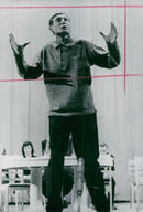 Yevgeny Yevtushenko, poet - Vintage Photograph