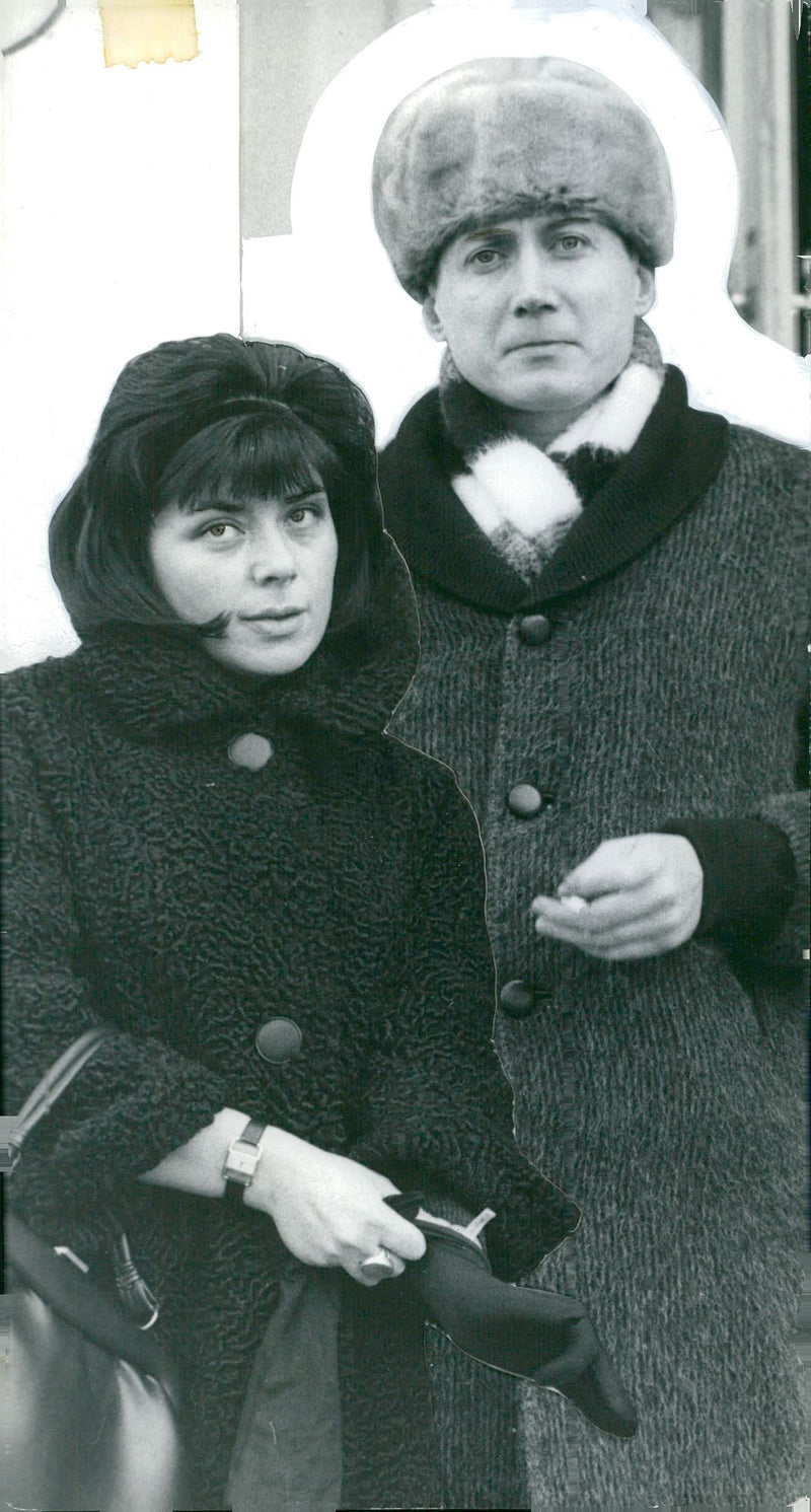 Yevgeny Yevtushenko, poet - Vintage Photograph