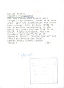 Yevgeny Yevtushenko, poet - Vintage Photograph