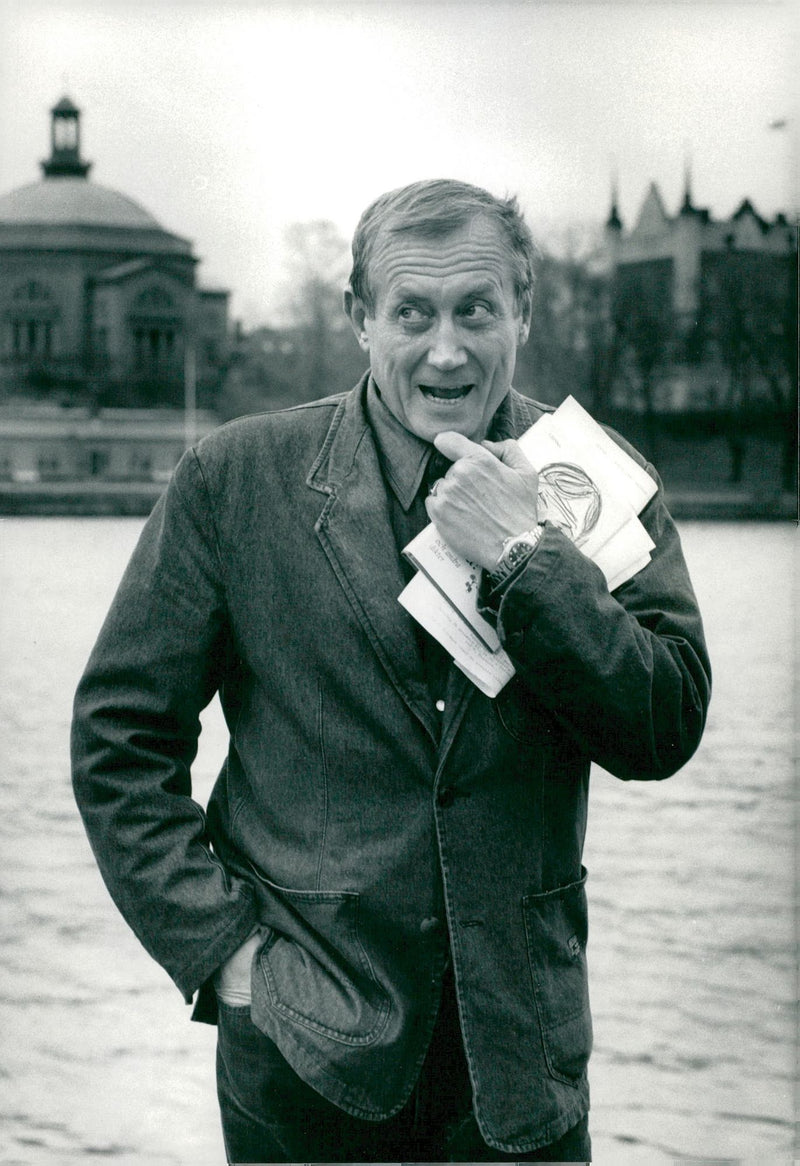 Yevgeny Yevtushenko, poet - Vintage Photograph