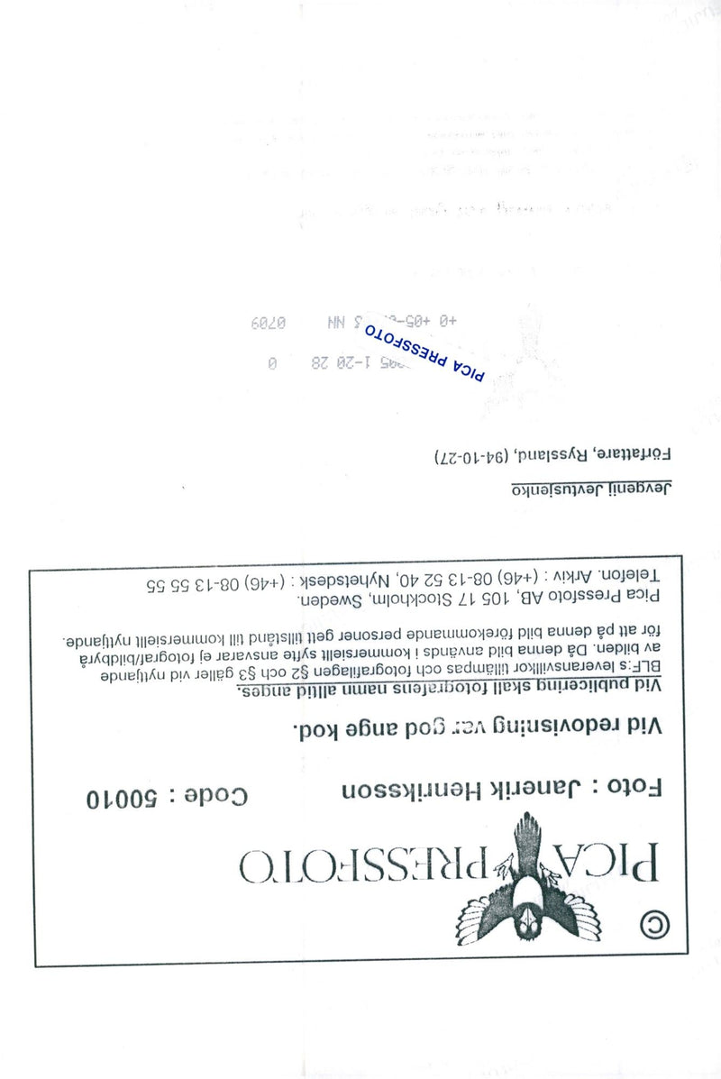 Yevgeny Yevtushenko, poet - Vintage Photograph