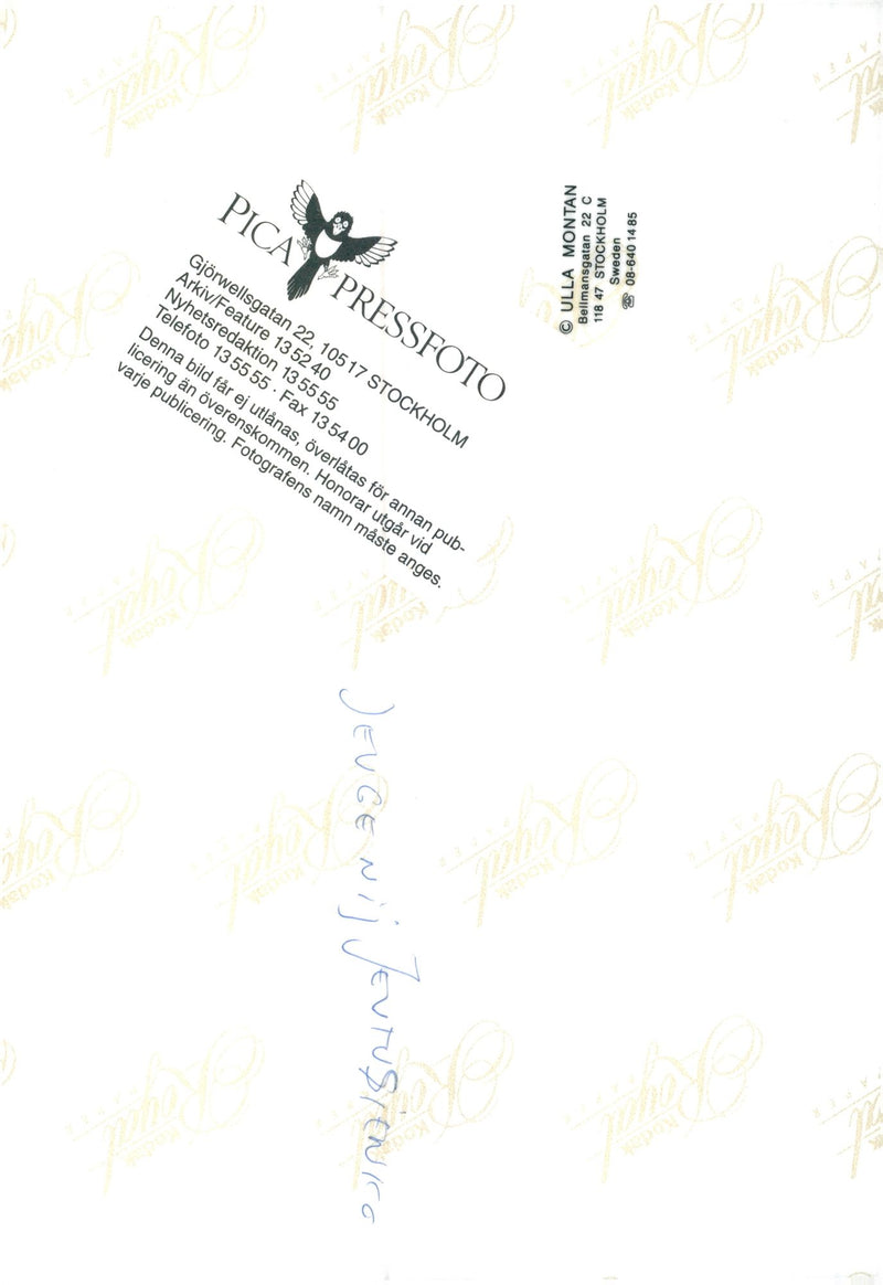 Yevgeny Yevtushenko, poet - Vintage Photograph