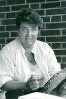 Monica Hörner, food writer - Vintage Photograph