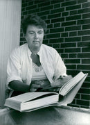 Monica Hörner, food writer - Vintage Photograph