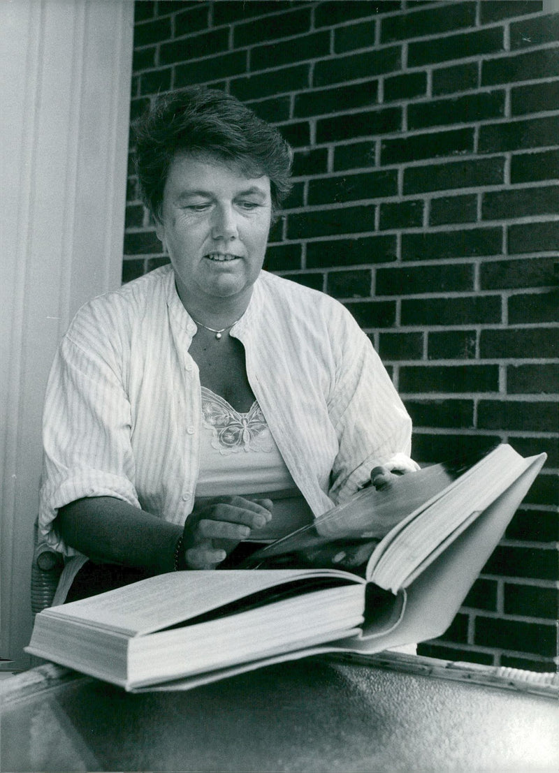 Monica Hörner, food writer - Vintage Photograph