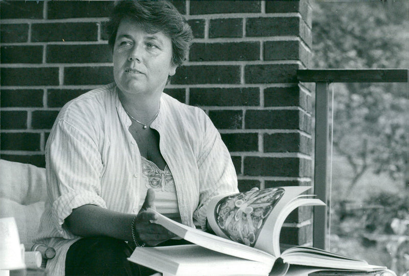 Monica Hörner, food writer - Vintage Photograph