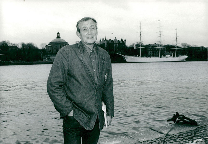 Yevgeny Yevtushenko, poet - Vintage Photograph