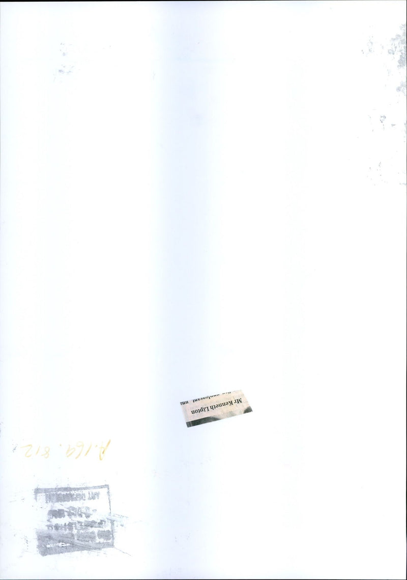 ARE KENNETH LIPTON WANTS ARA - Vintage Photograph