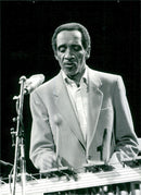 Milt Jackson, jazz musician - Vintage Photograph