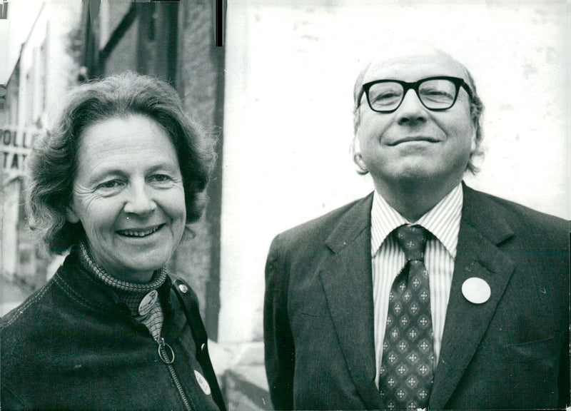 Mr and Mrs. Roy Jenkins - Vintage Photograph