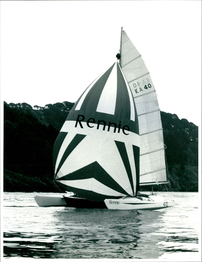 Ship: Rennie Yacht - Vintage Photograph