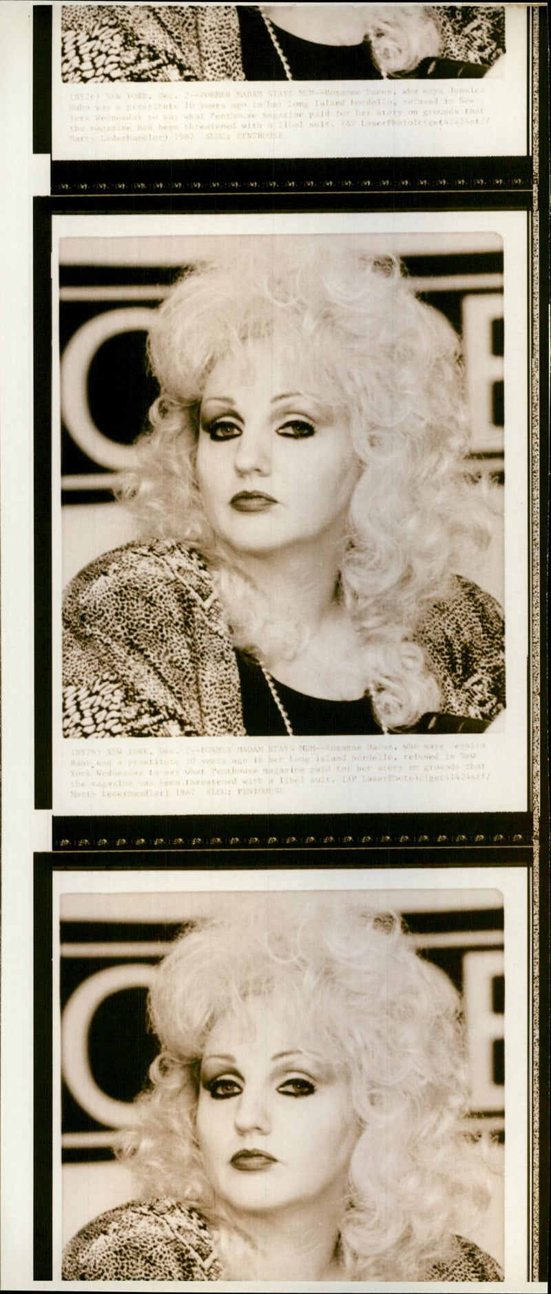 Jessica Hahn - Vintage Photograph