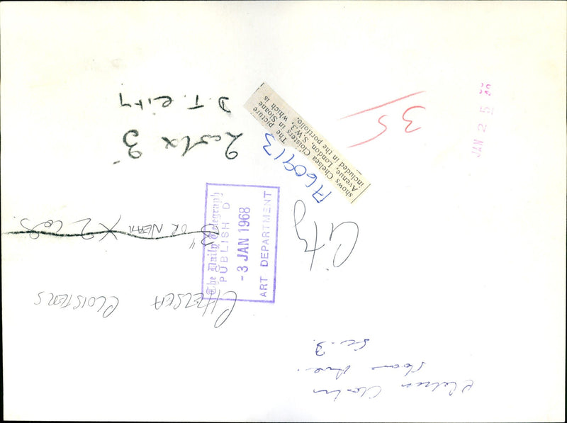 LONDON SLOANE ARENUE - Vintage Photograph