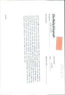 1995 LONG HIGH EFFIGY BRIGHTONS ROGER BAMBER MUSIC ARTIST COMPANY - Vintage Photograph