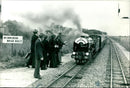 Railway Engine: The Southlandian Chinature - Vintage Photograph