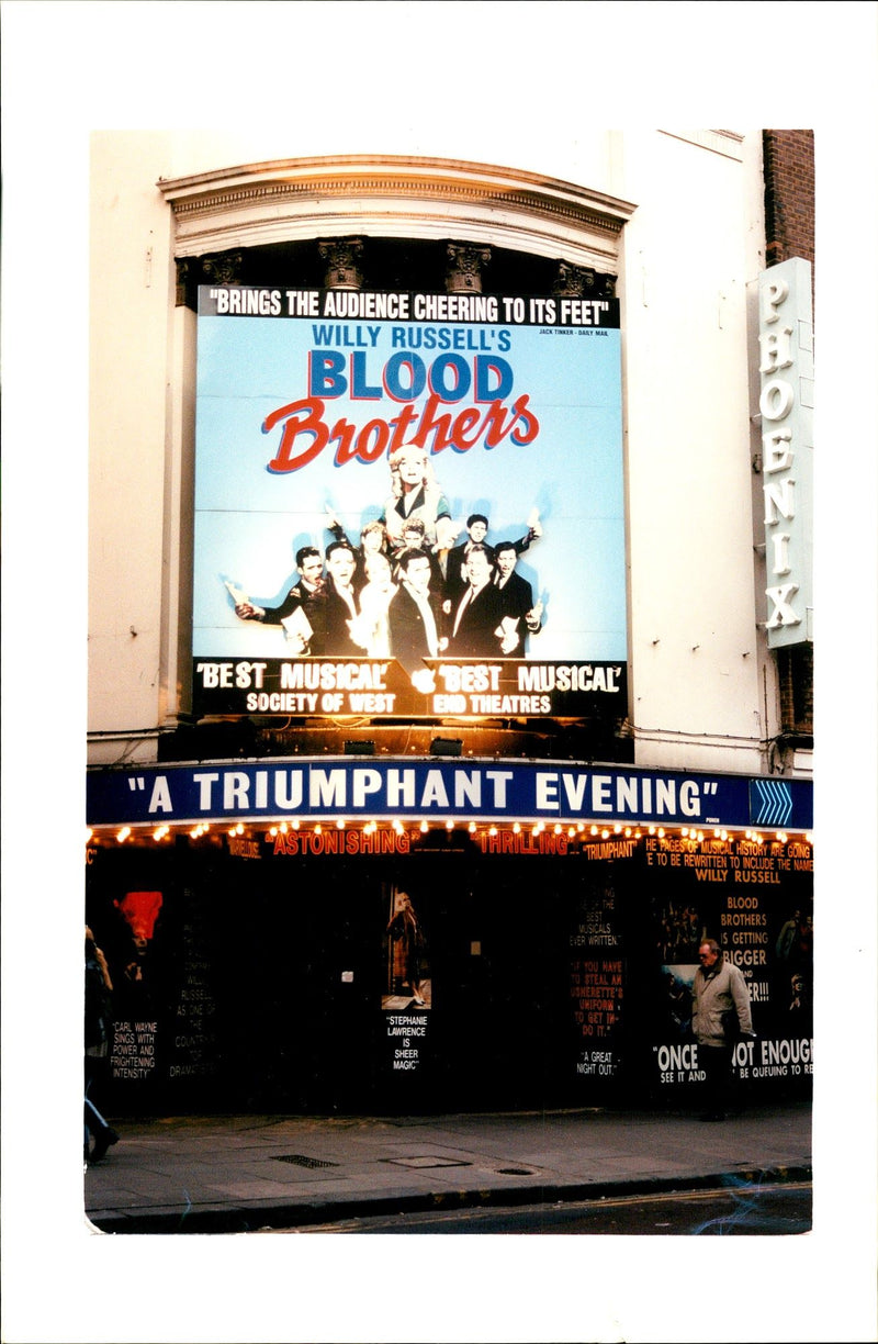 BEST MUSICAL REST SOCIETY WEST TIEATRES TRIUMPHANT EVENIN CAR - Vintage Photograph