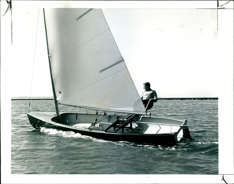 Yacht unit ship - Vintage Photograph