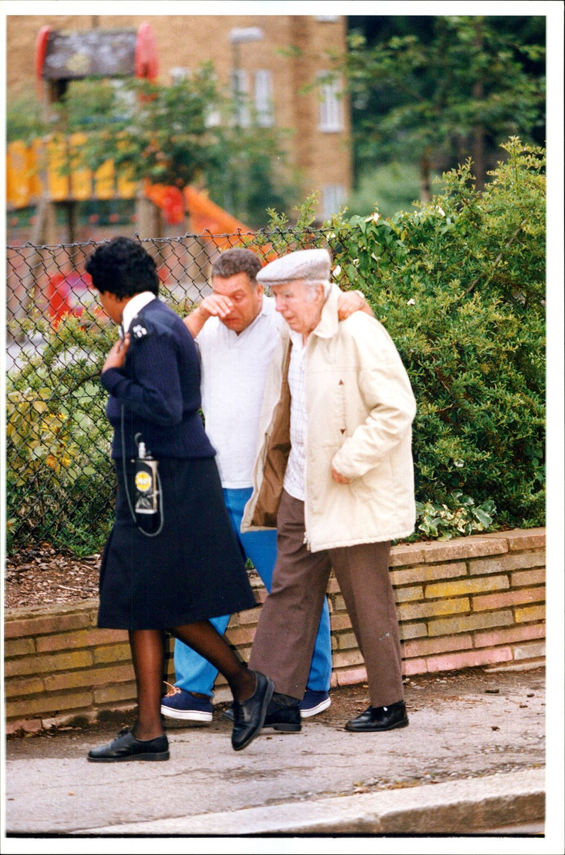 1993 SEAN WILLIAMS MURDER FATHER ZEZII WAS MURDERED HIS EXBO - Vintage Photograph