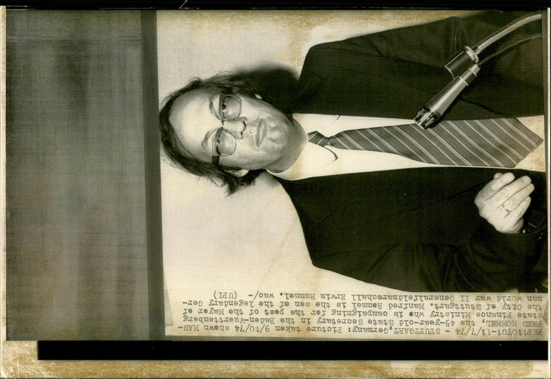 Rommel Manfred - Vintage Photograph