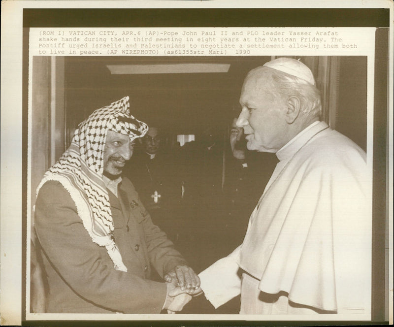 Yasser Arafat - Vintage Photograph