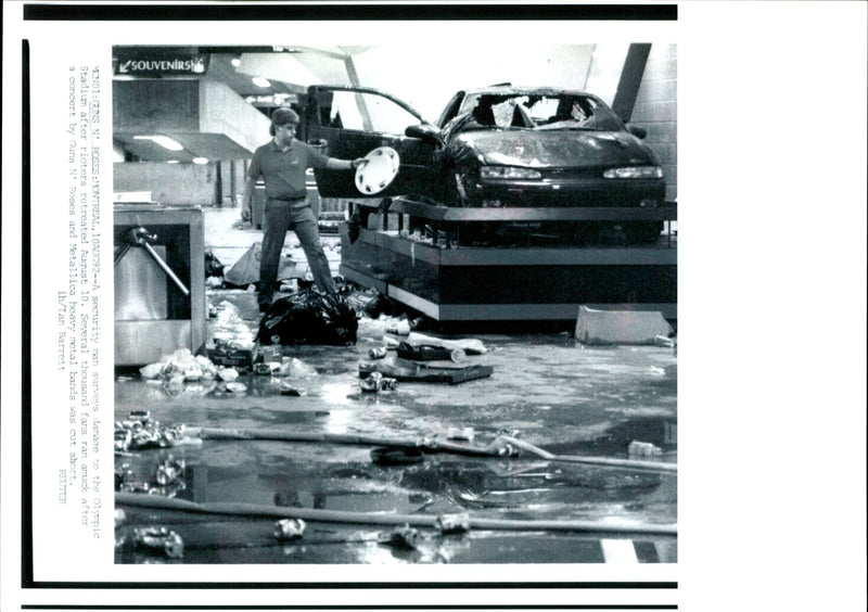 Axl W. Rose - Vintage Photograph