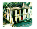1994 THE BUILDING WAS SET AFIRE UNKNOWN ARSONISTS POLICE WRITER SECOND TITLE - Vintage Photograph