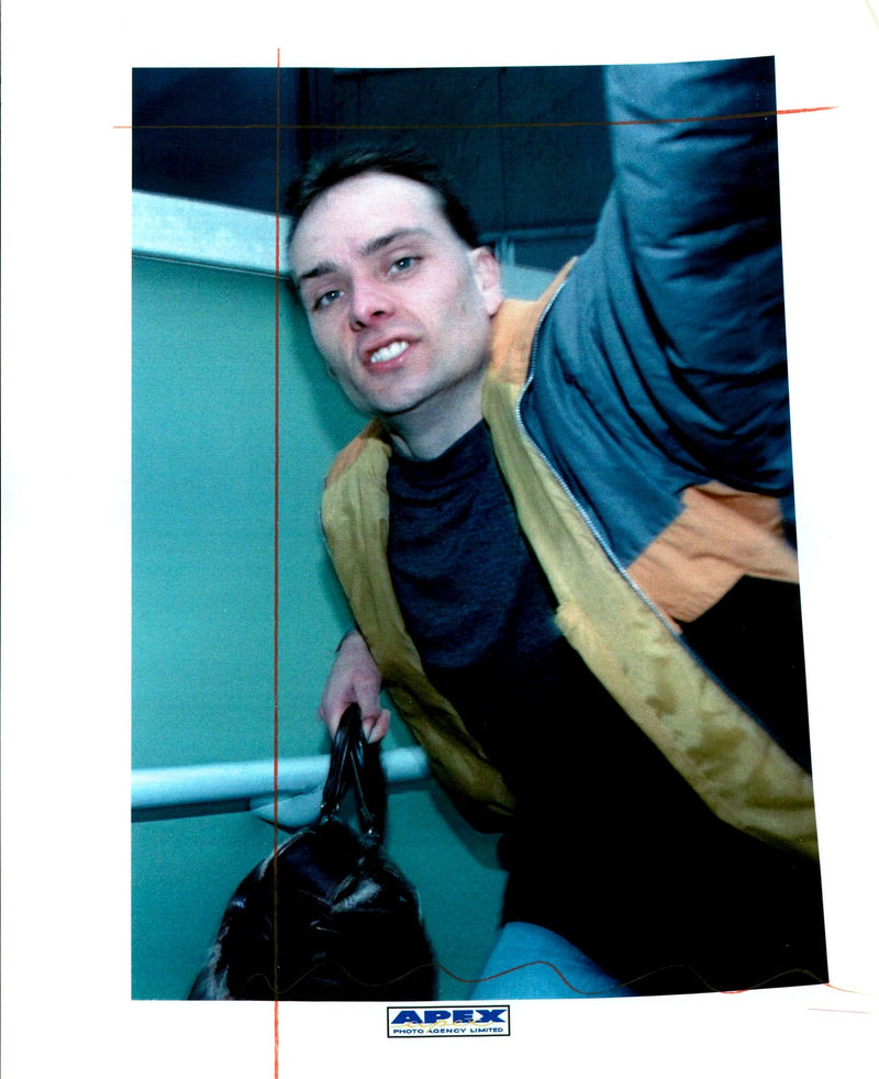 1995 LEAF PICTURE DESK PROOFING PRINTER PAUL STEWART CHRISTOPHER WRITER - Vintage Photograph