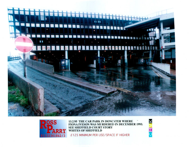 1993 FIONA IVESON WAS MURDERED CAR PARK DONCSTER DECEMBER DOSS PARRY - Vintage Photograph