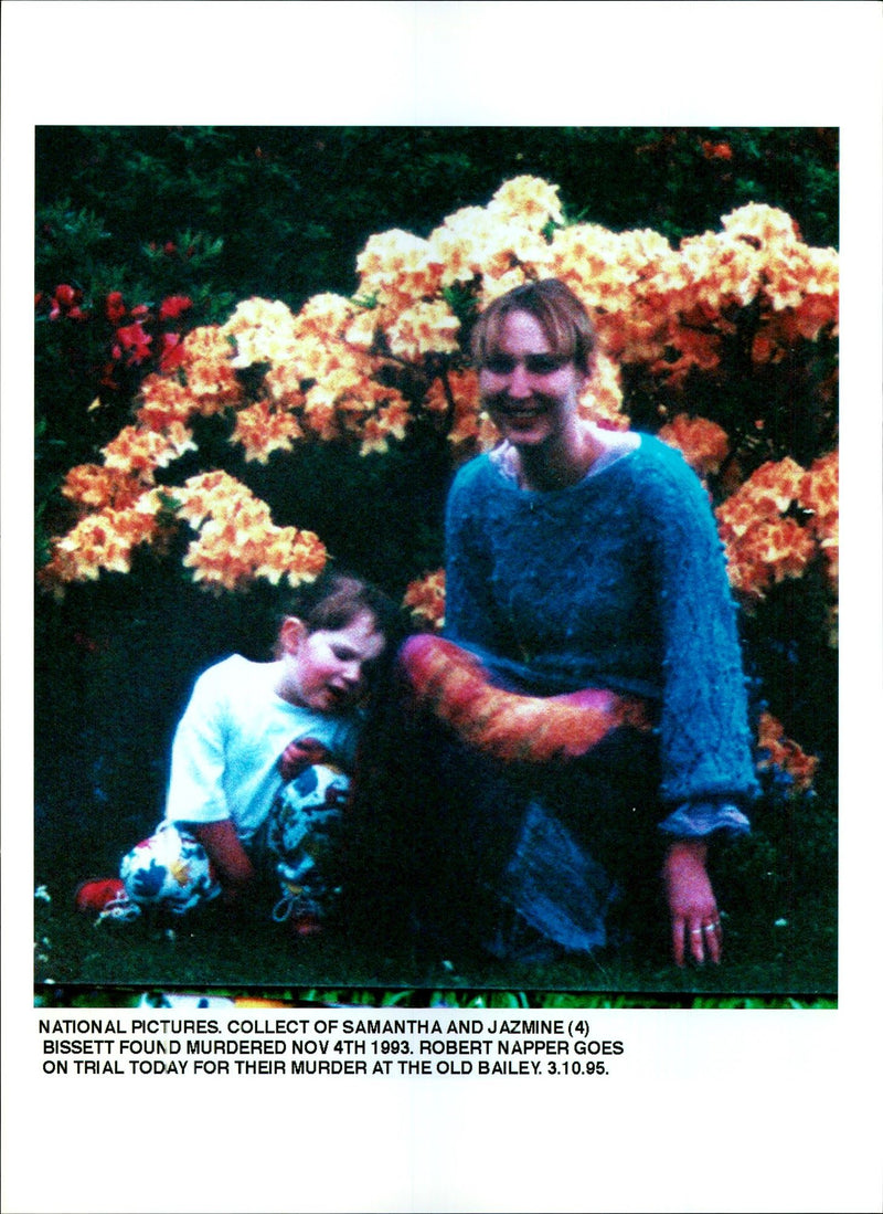 1995 SAMANTHA AND JAZMINE BISSETT FOUND MURDERED NOV ROBERT NAPPER GOES - Vintage Photograph
