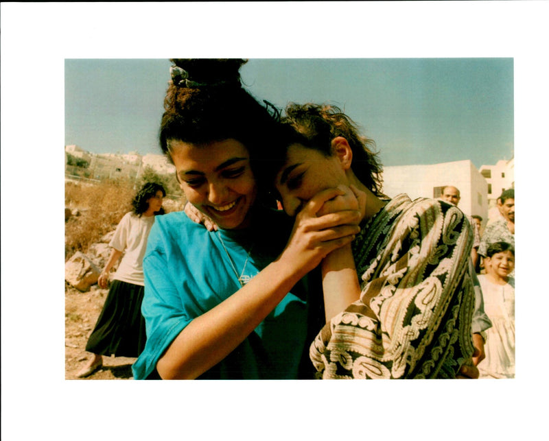 BASHAYER ABU LABAN WAS SERVING EIGHT YEAR JIM HOLLANDER WRITER COUNTRY - Vintage Photograph