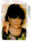 1995 MIRJANA MARKOVIC MIRA MARC WRITER ENGLISH COUNTRY PRESIDENT - Vintage Photograph