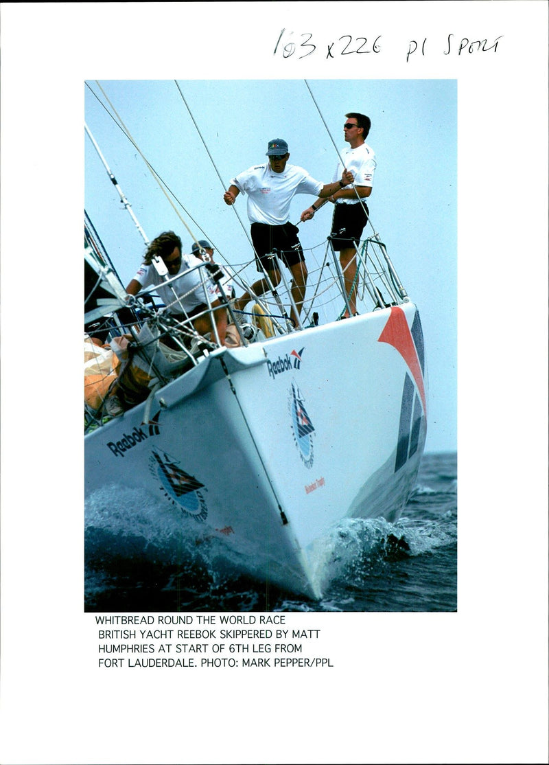Yacht Reebok - Vintage Photograph