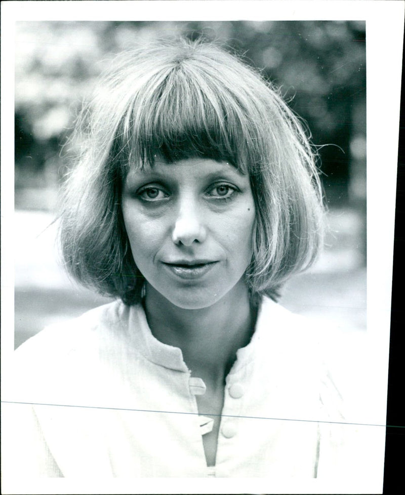Tamara Ustinov smiling - Vintage Photograph