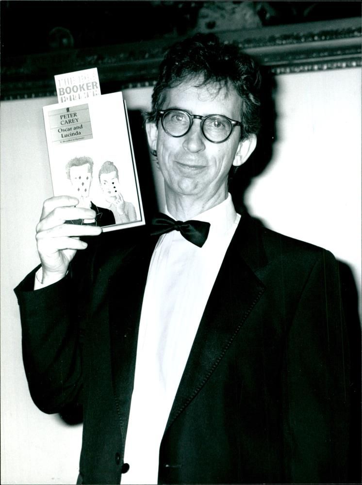 Peter Carey. - Vintage Photograph