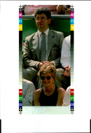 1995 BUCKINGHAM PALACE ANNOUNCED THA MARTIN KEENE SEE PRINCESS DIANA ROYAL - Vintage Photograph