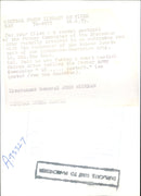 LT. GEN. John S.V Wickman - Vintage Photograph