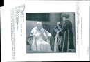 1994 POPE PAUL GREETED MEMBERS MASSIMO SAMBUCETTI INE TITLE WRITER - Vintage Photograph