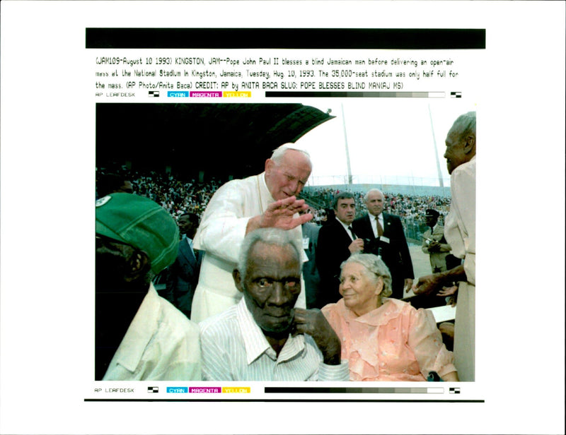 Pope John Paul II - Vintage Photograph