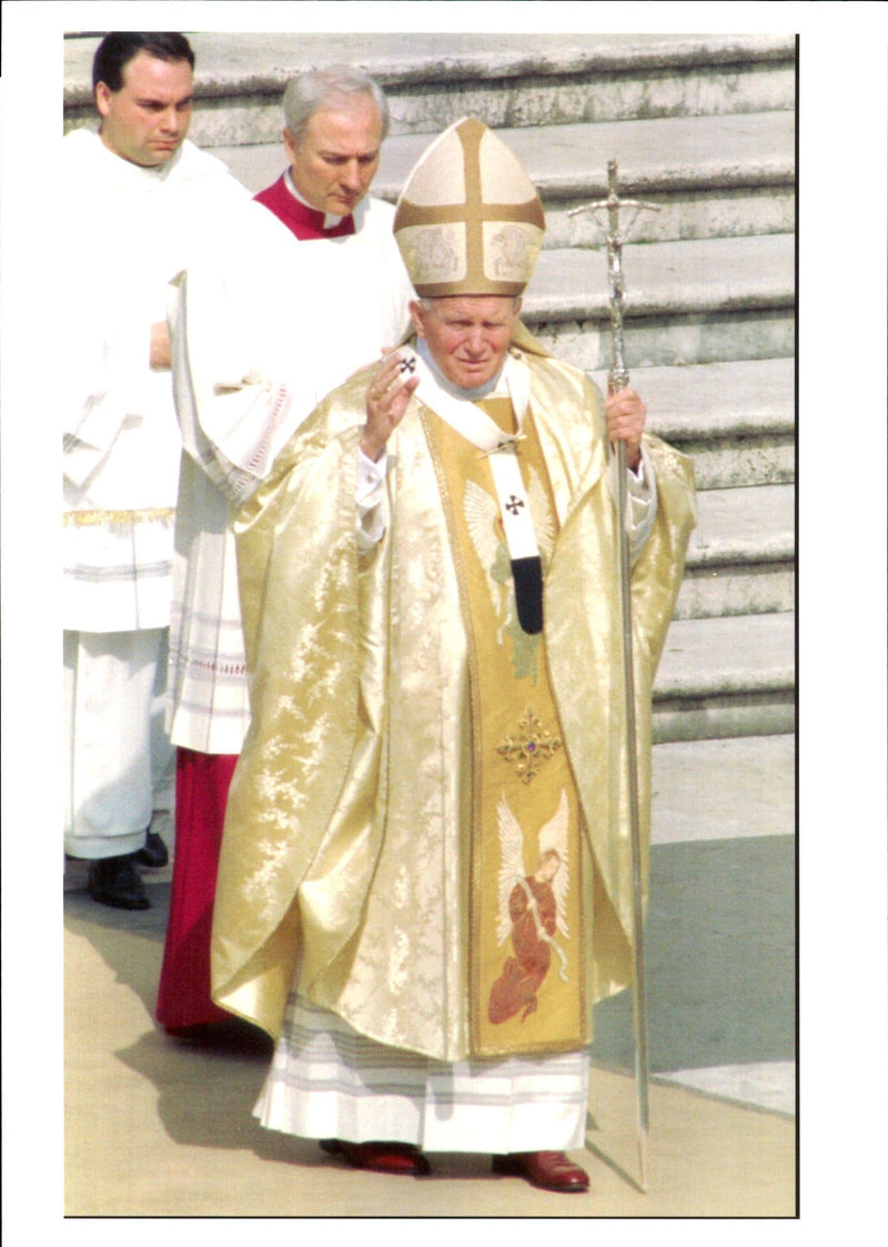 Pope John Paul II - Vintage Photograph