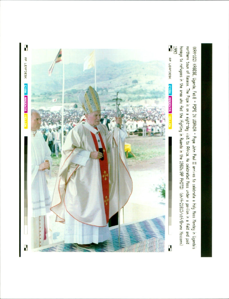 Pope John Paul II - Vintage Photograph
