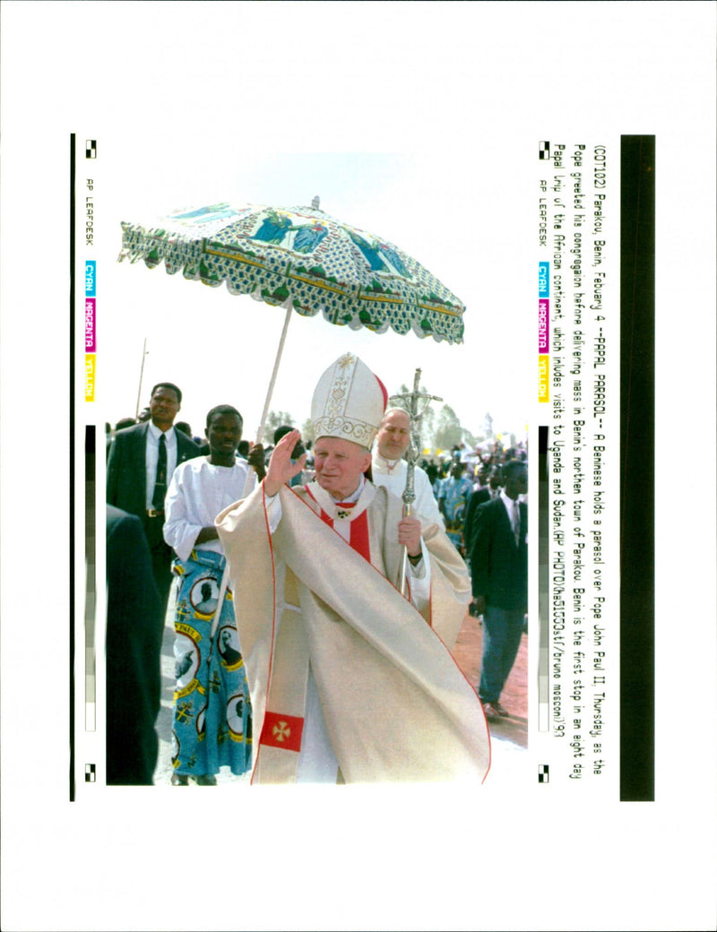 Pope John Paul II - Vintage Photograph