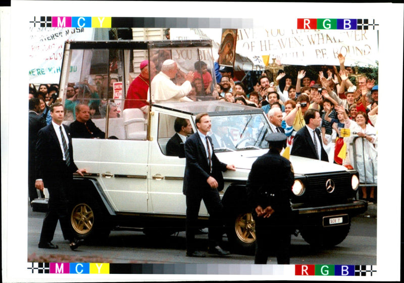 Pope John Paul II - Vintage Photograph
