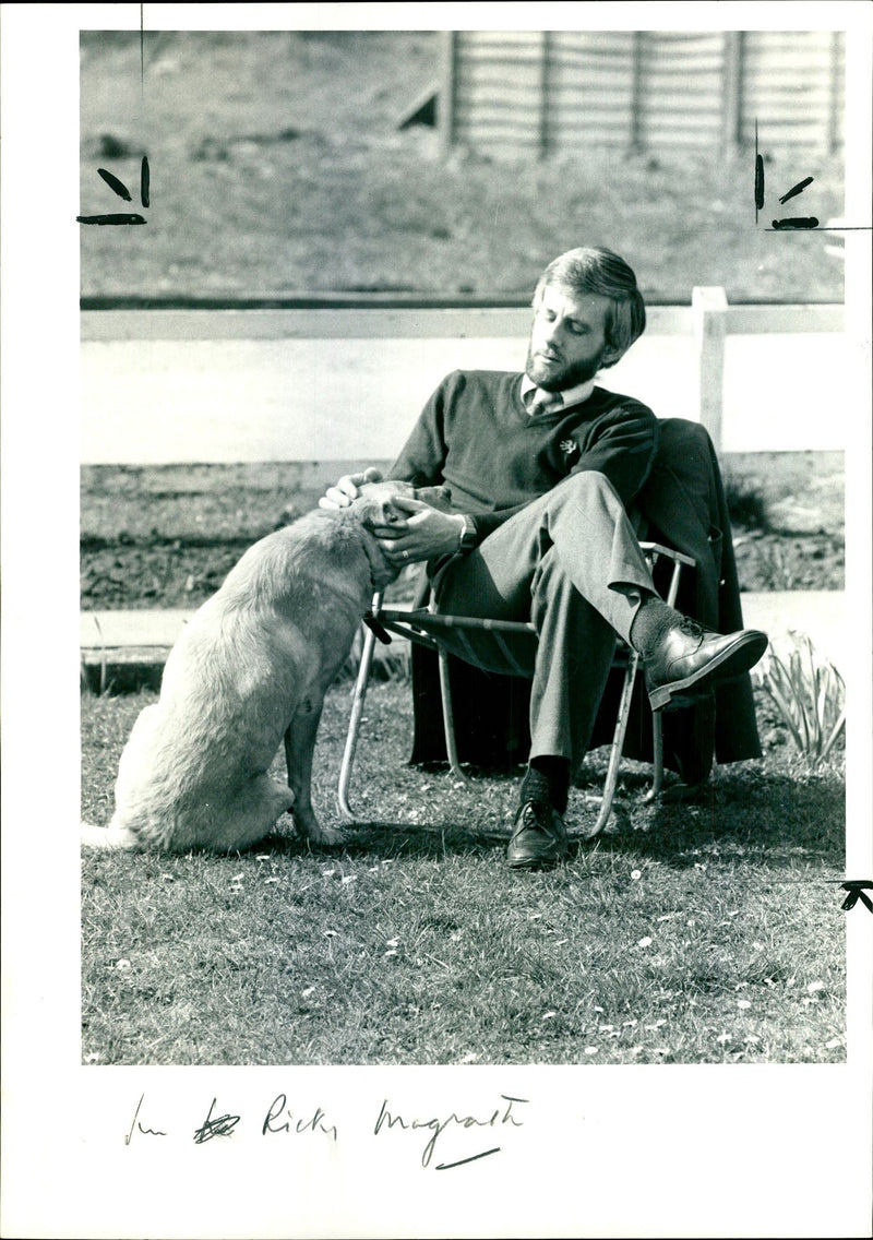 Ricky Magrath - Vintage Photograph